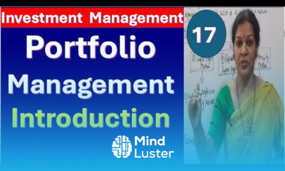 17 Portfolio Management Introduction