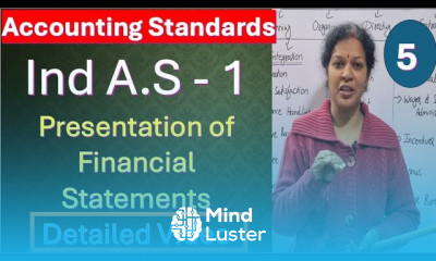 5 Ind A S 1 Presentation of Financial Statements Detailed Video from Accounting Standards