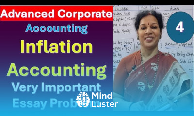 4 Important Essay Problem from Accounting For Price Level Changes Inflation Accounting