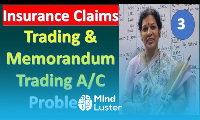 3 Insurance Claims Chapter Trading Memorandum Trading A C Problem from Corporate Accounting