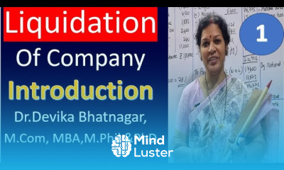 1 Liquidation Of Company Introduction from Corporation Accounting