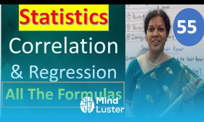 55 Correlation Regression All The Formulas from Statistics Subject