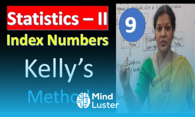 9 Kelly s Index Numbers Calculation from Index Numbers Chapter Statistics Subject
