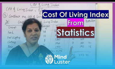 12 Cost of Living Index From Index Numbers in Statistics