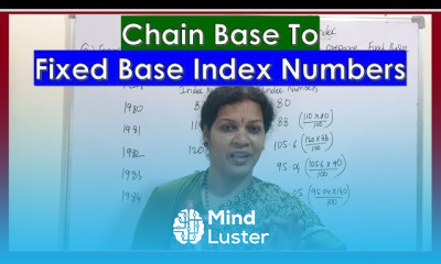 16 Fixed Based Index Numbers In Statistics
