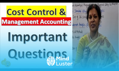 Cost control Management Accounting Important Questions