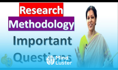 Research Methodology Important Questions