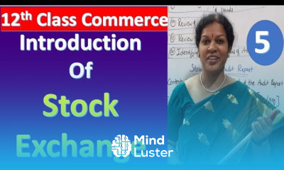 5 Introduction of Stock Exchange 12th Class Commerce Subject