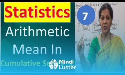 7 Arithmetic Mean In Cumulative Series 2 from Statistics Subject