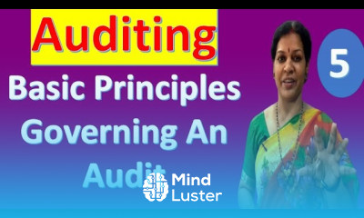 5 Basic Principles Governing An Audit from Auditing Subject