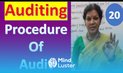 20 Procedure of Auditing from Auditing Subject Most Important Topic