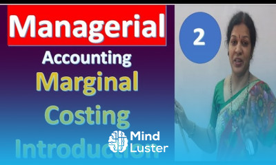 2 Marginal Costing Introduction From Managerial Management Accounting