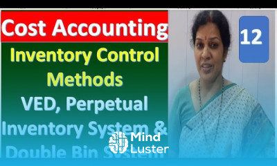 12 Inventory Control Methods VED Perpetual Inventory System Double Bin System