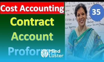 35 Contract Account Proforma from Cost Accounting Subject