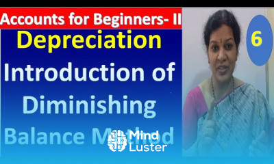 6 Depreciation Introduction of Diminishing Balance Method