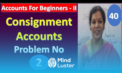 4 Consignment Accounts Problem No 2