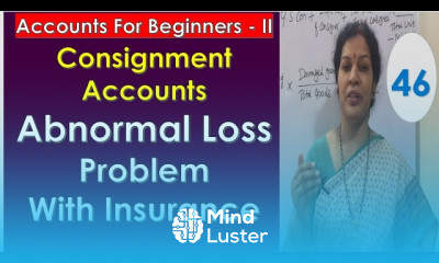 10 Consignment Accounts Abnormal Loss Related Problem