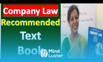 Company Law Recommended Text Book