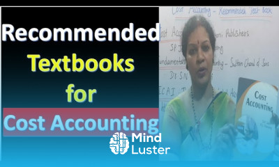 Recommended Text Books For Cost Accounting Subject