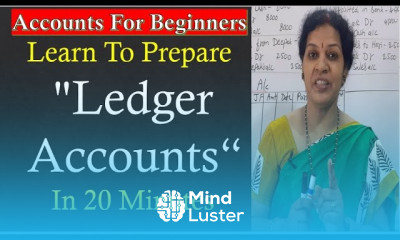 9 Learn To Prepare Ledger Accounts In 20 Minutes