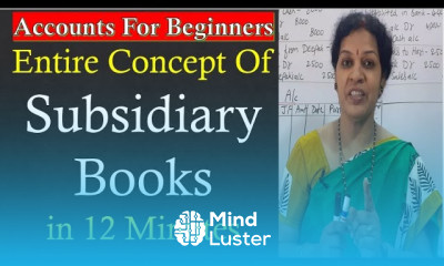 11 Entire Concept Of Subsidiary Books in 12 Minutes