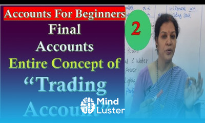 24 Trading account Entire Concept With Proforma Problem With Solution