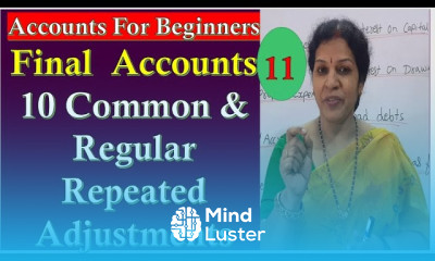 33 Ten Important Adjustments In Final Accounts Don t Miss This Talk
