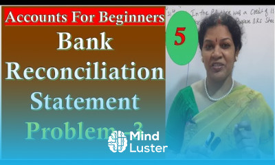 46 Bank Reconciliation Statement Problem No 3 from Financial Accounting