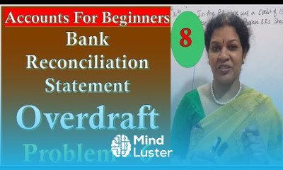 49 Bank Reconciliation Statement Overdraft Problem No 6 from Financial Accounting