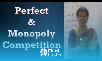 Perfect Competition Market Monopoly Market in Economics By Dr Devika Bhatnagar