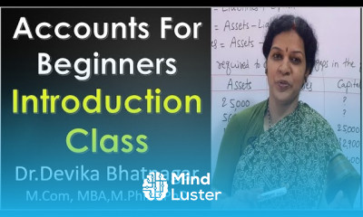 1 Accounts Introduction Class For Beginners