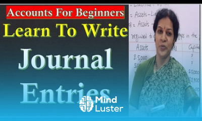 6 Learn to write Journal Entries In Double Entry System