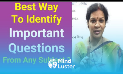 How to identify Important Questions From Any Subject
