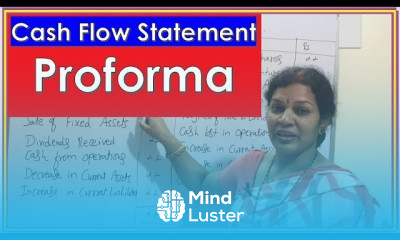 13 Proforma of Cash Flow Statement in Management Accounting By Dr Devika Bhatnagar