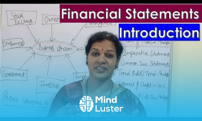 Financial Statements Chapter Introduction By Dr Devika Bhatnagar