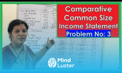 Comparative Common Size Income Statement in Financial Statement Chapter By Dr Devika Bhatnagar