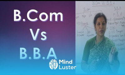What to choose B Com or BBA