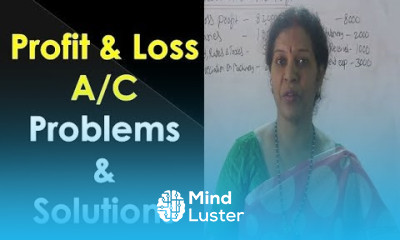 P L account Problems Solutions in Financial Accounting By Dr Devika Bhatnagar