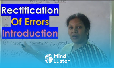 1 Rectification Of Errors Chapter Introduction By Dr Devika Bhatnagar