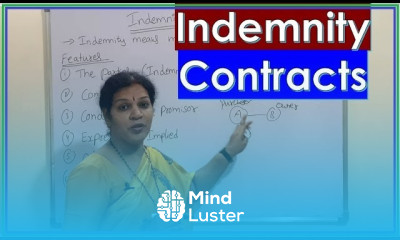Indemnity Contracts It s Features In Law Subject With Dr Devika Bhatnagar