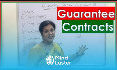 Guarantee Contracts It s Features In Law Subject By Dr Devika Bhatnagar