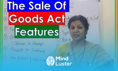 The Sale of Goods Act 1930 It s Features Sale Vs Agreement To Sale