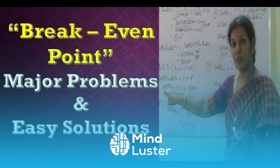 Break Even Point Major Problems Easy Solutions By Dr Devika Bhatnagar
