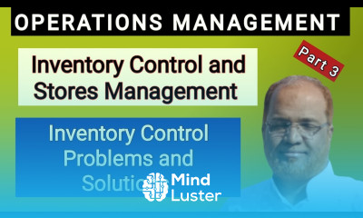 Operations Management I Problems and Solutions on Inventory Management I Part 3 I Hasham Ali Khan I