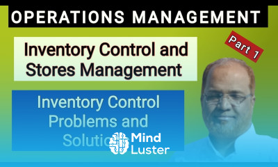 Operations Management I Problems and Solutions on Inventory Management I Part 1 I Hasham Ali Khan I