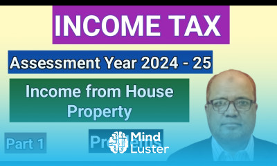 Income Tax I Assessment Year 2024 25 I Income from House Property I Problems I Part 1 I Hasham Ali I