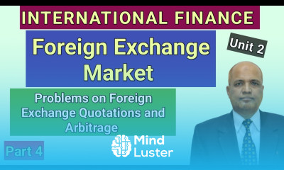 Forex Quotations and Arbitrage Problems Explained International Finance Part 4 Hasham Ali Khan