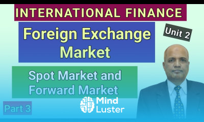 Spot Market Forward Market in International Finance Theory 3 Hasham Ali Khan