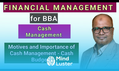 Financial Management I for BBA I Cash Management I Theory Explained I Hasham Ali Khan I