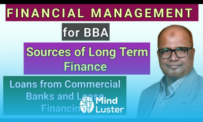 Financial Management I for BBA I Loans from Commercial Banks I Lease Financing I Hasham Ali Khan I